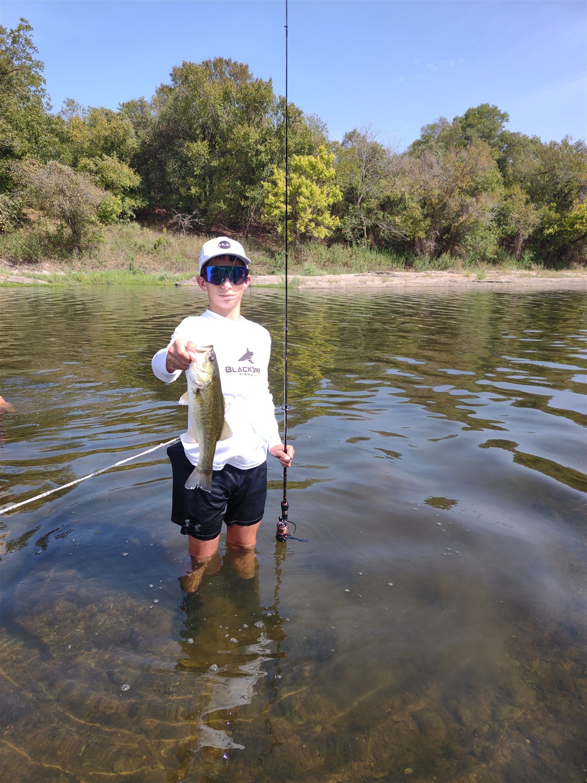 Canoe trip scenery on the Brazos